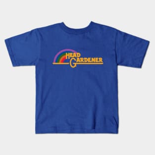 Head Gardener Rainbow Kids T-Shirt